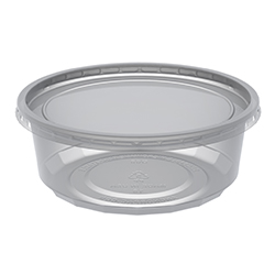 CLEAR DELI COMBO CONTAINER LID 8 OZ