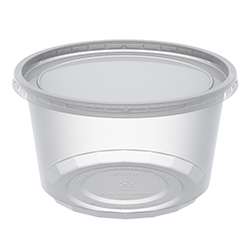 CLEAR DELI COMBO CONTAINER LID 12 OZ