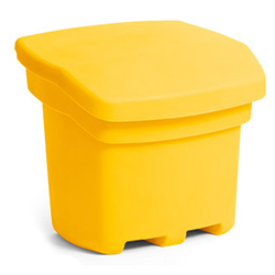 CONTENANT EN PLASTIQUE POUR L'ENTREPOSAGE 6 PC JAUNE