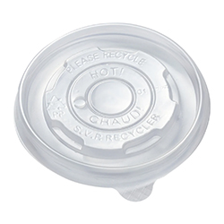 CLEAR LID FOR ROUND CONTAINER 4 OZ
