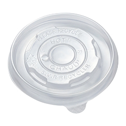 COUVERCLE EN PLASTIQUE POUR CONTENANT ROND 65 MM