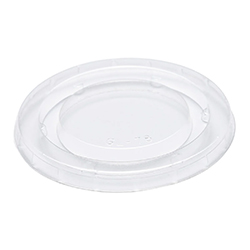 CLEAR PORTION LID FOR PAPER PORTION CUP 2 OZ
