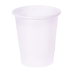 WHITE PLASTIC CUP 5 OZ
