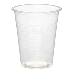 CLEAR PLASTIC CUP 8 OZ 78 MM