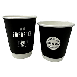 HOT CUP BEVERAGE *POUR EMPORTER* 8 OZ 80 MM