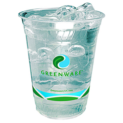 VERRE PLASTIQUE CLAIR 12 OZ