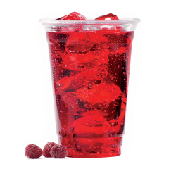 VERRE PLASTIQUE CLAIR 9 OZ