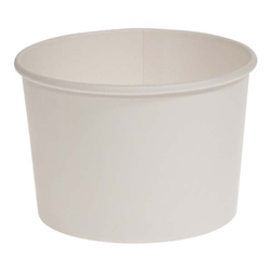 PAPER CONTAINER WHITE 8 OZ