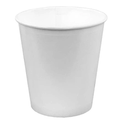 CONTENANT ROND EN PAPIER BLANC 24 OZ