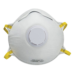 DISPOSABLE N95 CERTIFIED WITH VALVE