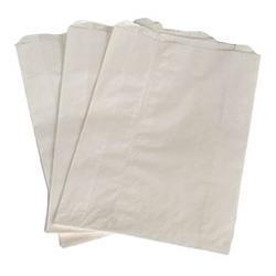 WHITE GREASE RESISTANT PAPER SANDWICH BAG 6